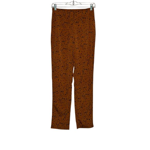 PrettyLittleThings brown black animal print pants size 2 - Picture 8 of 8